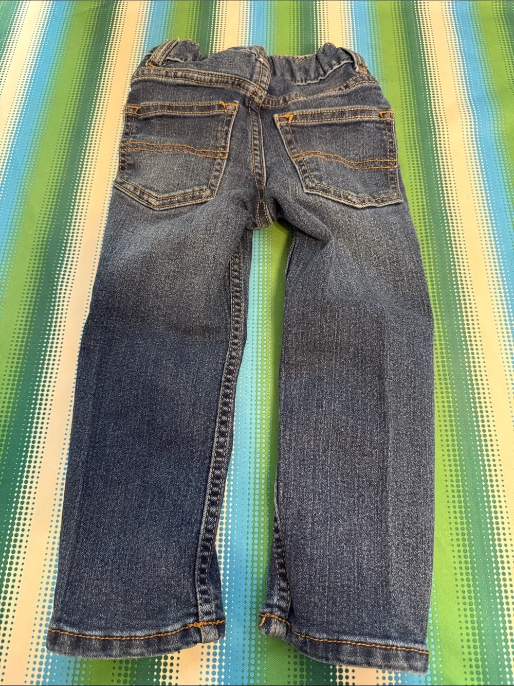 Kids Dark Blue Denim Jeans